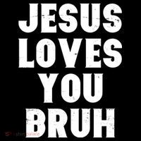 Jesus Loves You Bruh Women's Hoodie thumb 2