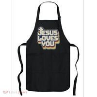 Jesus Loves You Christian Apron thumb 0