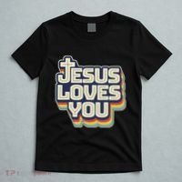 Jesus Loves You Christian T-Shirt thumb 5