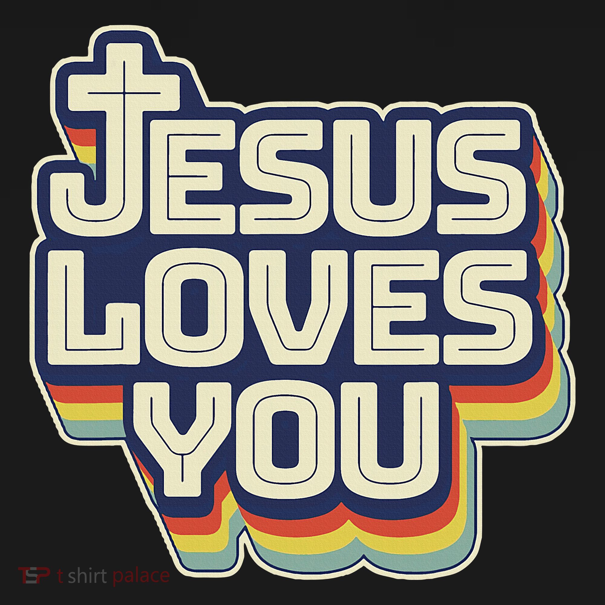 Jesus Loves You Christian Polo