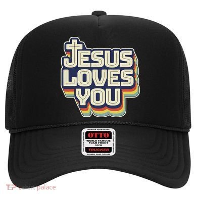 Jesus Loves You Christian Hat
