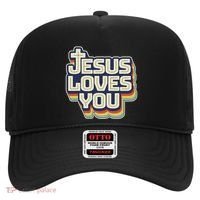 Jesus Loves You Christian Hat thumb 0