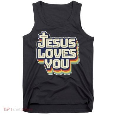 Jesus Loves You Christian Tank Top