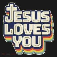 Jesus Loves You Christian Tank Top thumb 6