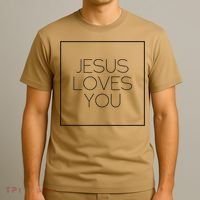 Jesus Loves You T-Shirt thumb 3