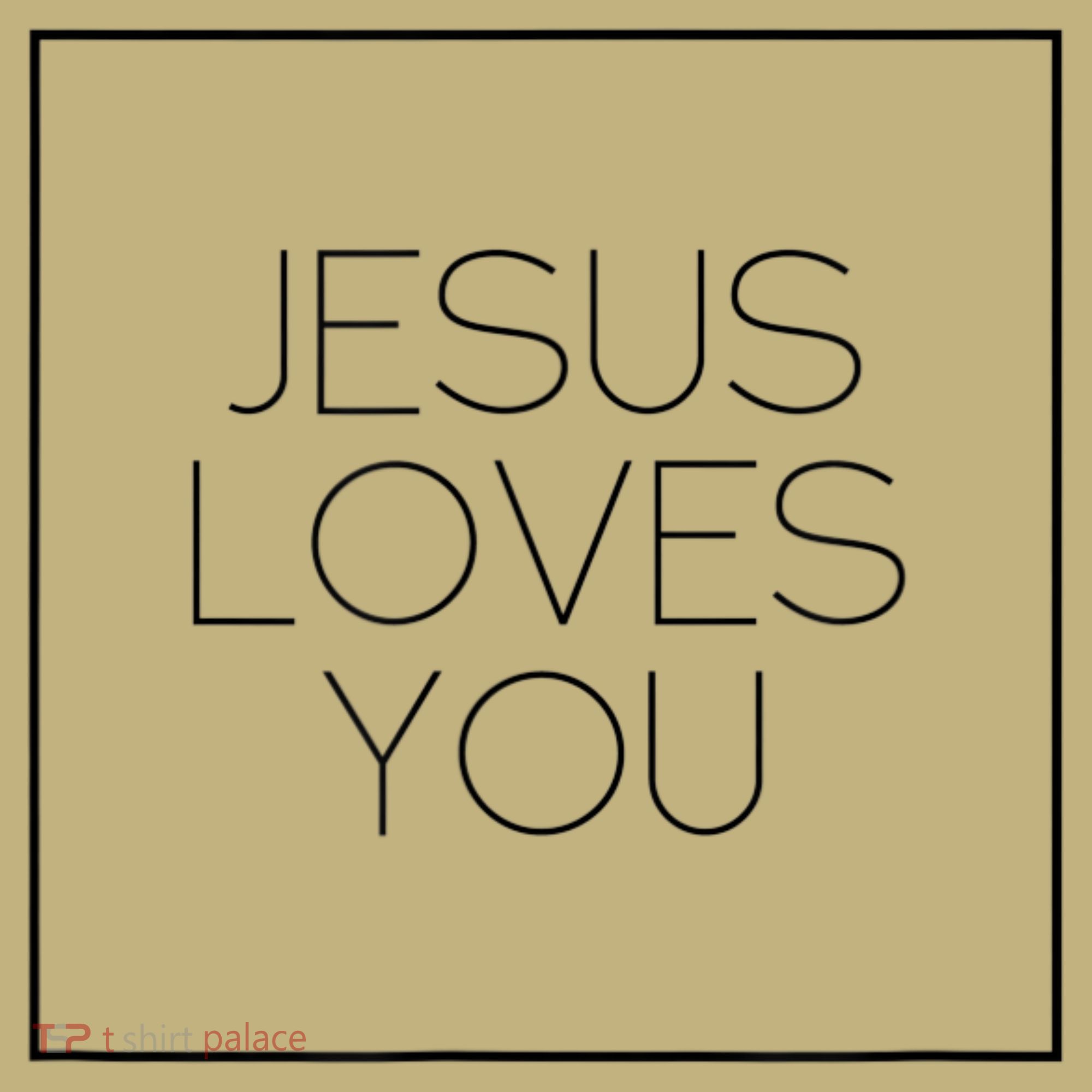 Jesus Loves You Mousepad