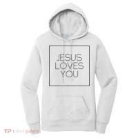 Jesus Loves You Women's Hoodie thumb 0