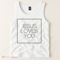 Jesus Loves You Tank Top thumb 2