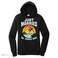 Just Married 50 Years Ago Anniversary Cruise Women's Hoodie thumb 0