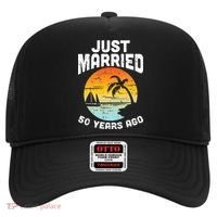 Just Married 50 Years Ago Anniversary Cruise Hat thumb 0