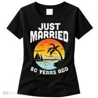 Just Married 50 Years Ago Anniversary Cruise Women's T-Shirt thumb 0