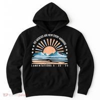 Jesus Mercies Are New Every Morning Christian Quote Hoodie thumb 0