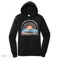 Jesus Mercies Are New Every Morning Christian Quote Women's Hoodie thumb 0