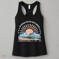 Jesus Mercies Are New Every Morning Christian Quote Women's Tank Top thumb 3