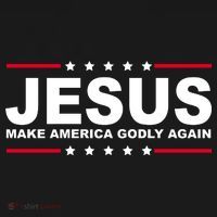 Jesus Make America Godly Again Backpack thumb 2