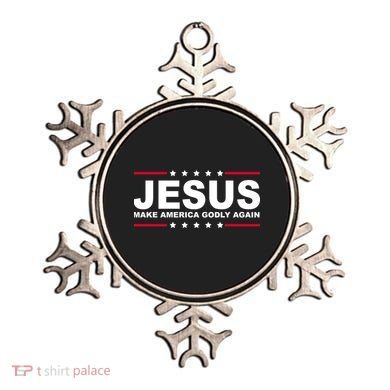 Jesus Make America Godly Again Ornament