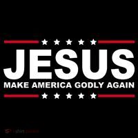 Jesus Make America Godly Again Ornament thumb 1
