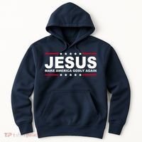 Jesus Make America Godly Again Hoodie thumb 0