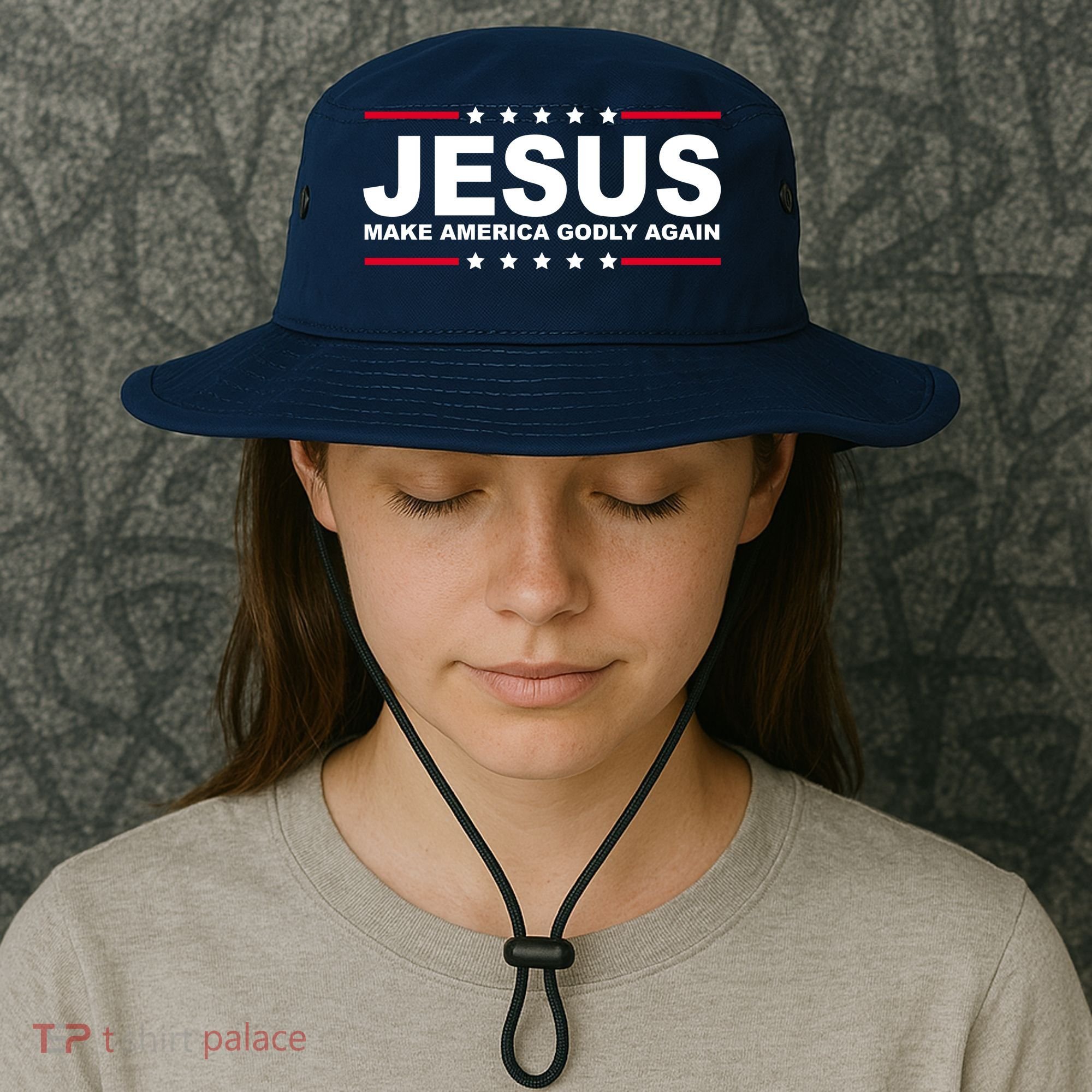 Jesus Make America Godly Again Bucket Hat