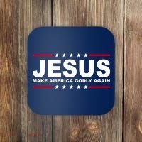 Jesus Make America Godly Again Coaster thumb 0