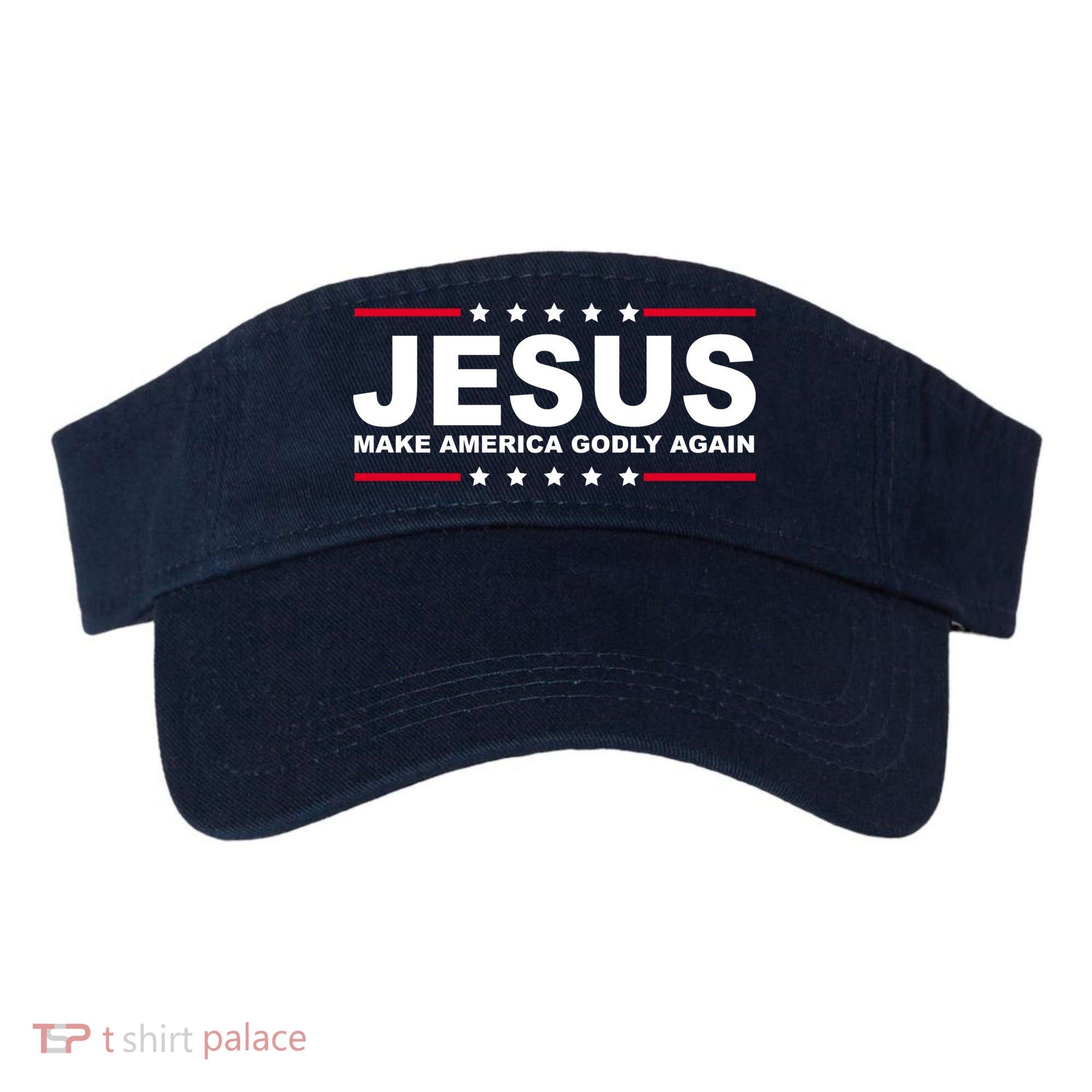Jesus Make America Godly Again Visor
