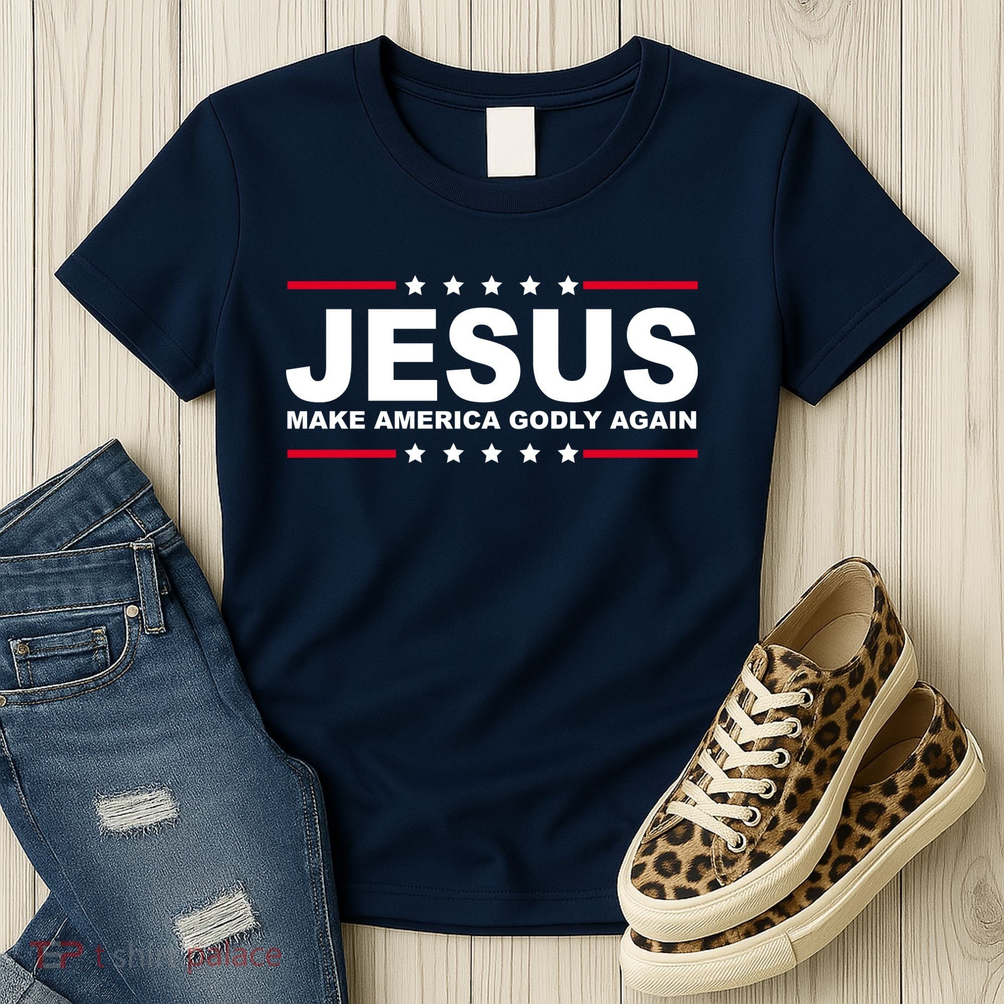 Jesus Make America Godly Again Women's T-Shirt