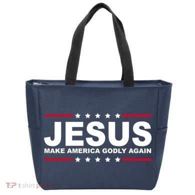 Jesus Make America Godly Again Tote Bag