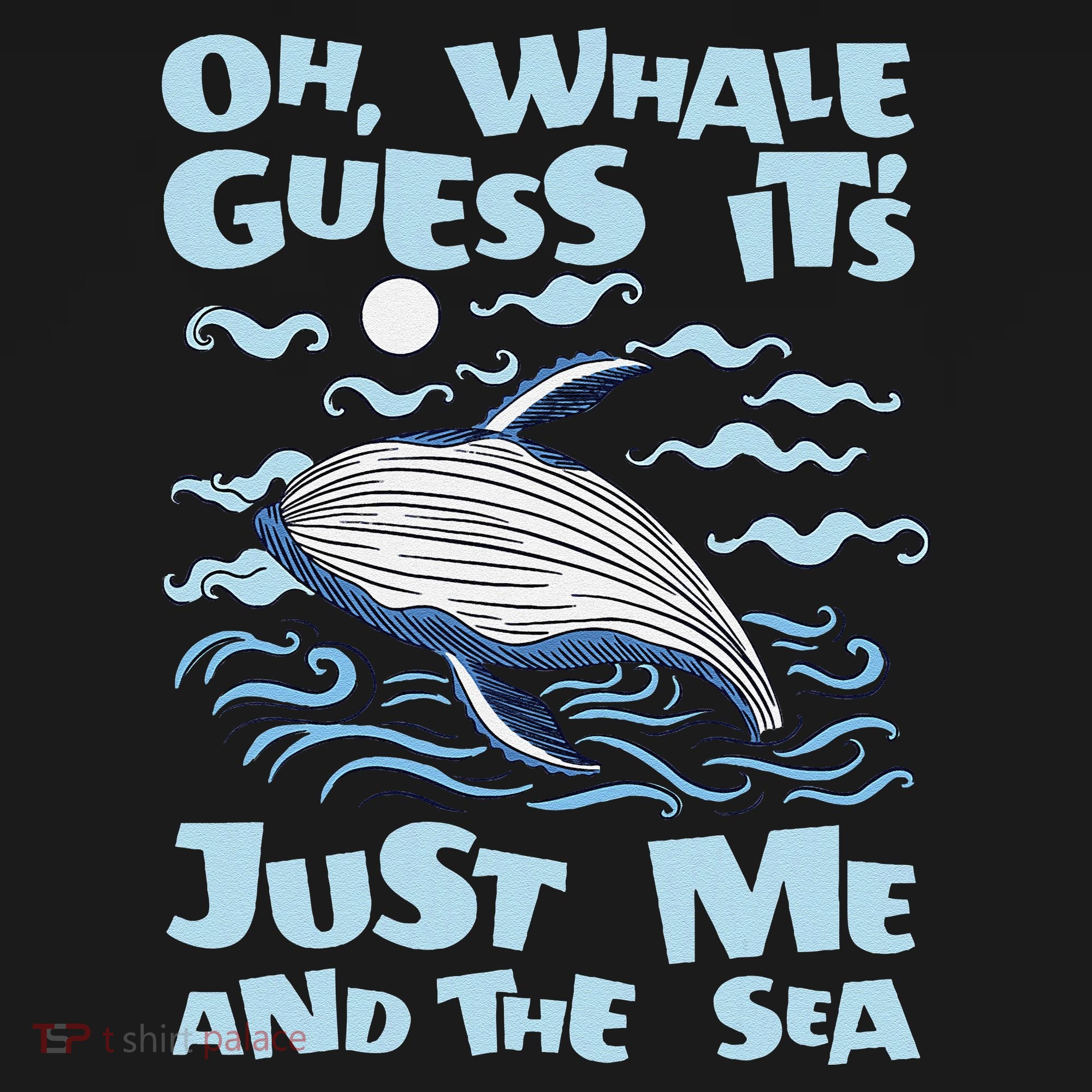 Just Me And The Sea Blue Beluga Cetacea Whale Watching Kids Hoodie