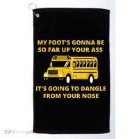 Jackie Miller Bus Driver Angry Bus Driver Golf Towel thumb 0