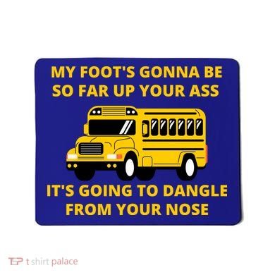 Jackie Miller Bus Driver Angry Bus Driver Mousepad
