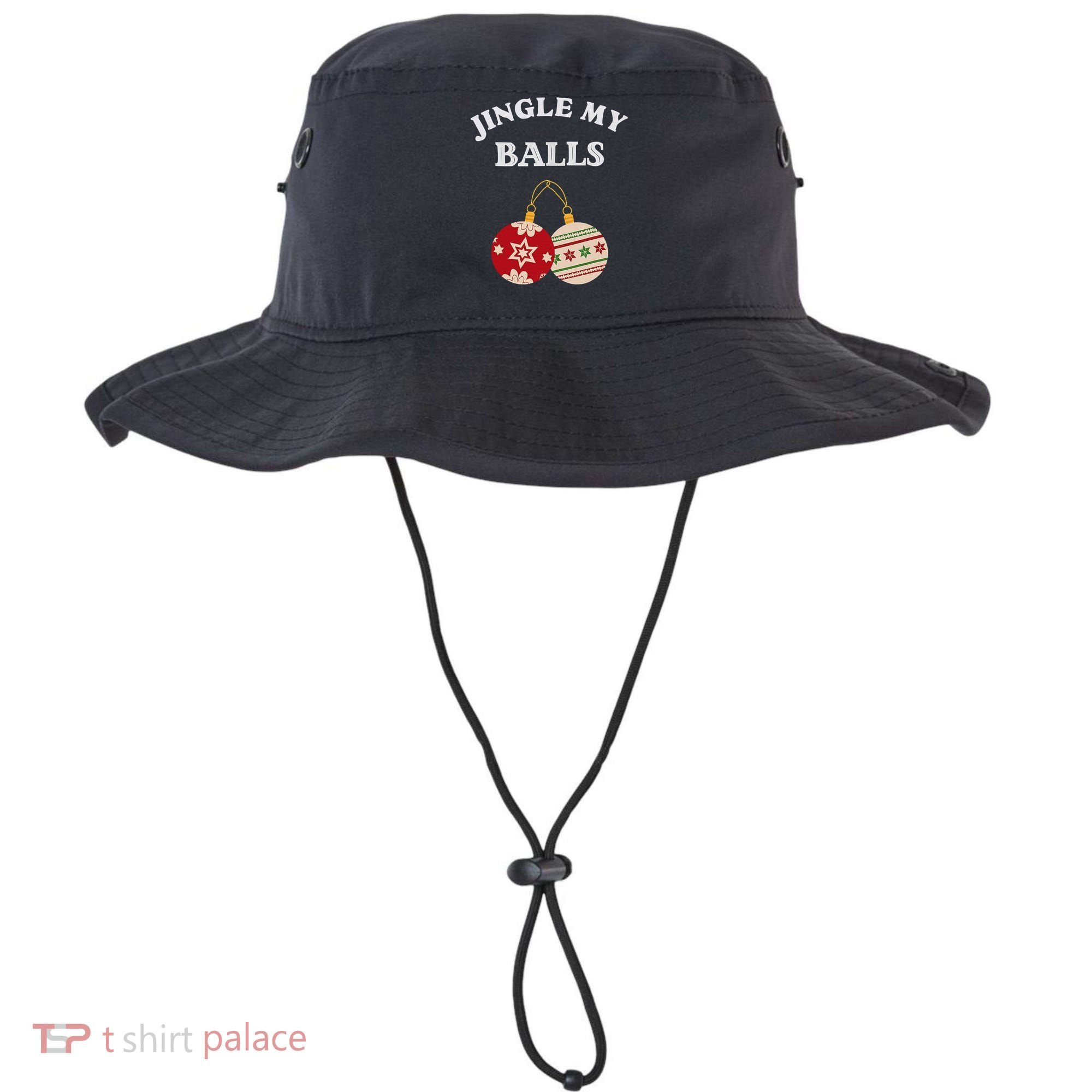 Jingle My Balls Shake My Presents Fun Couples Christmas Bucket Hat