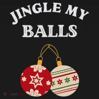 Jingle My Balls Shake My Presents Fun Couples Christmas Women's Hoodie thumb 2