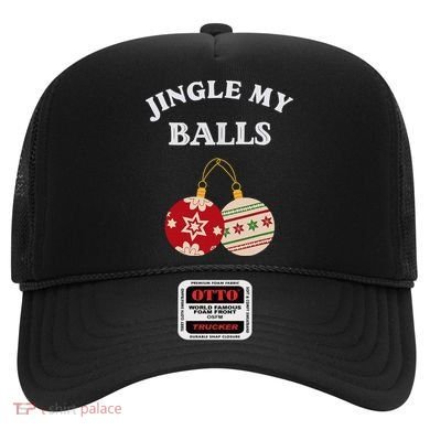 Jingle My Balls Shake My Presents Fun Couples Christmas Hat
