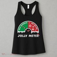 Jolly Meter Bah Humbug To Ho Ho Ho Anti Christmas Funny Classic Women's Tank Top thumb 3