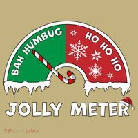Jolly Meter Bah Humbug To Ho Ho Ho Anti Christmas Funny Classic T-Shirt thumb 7