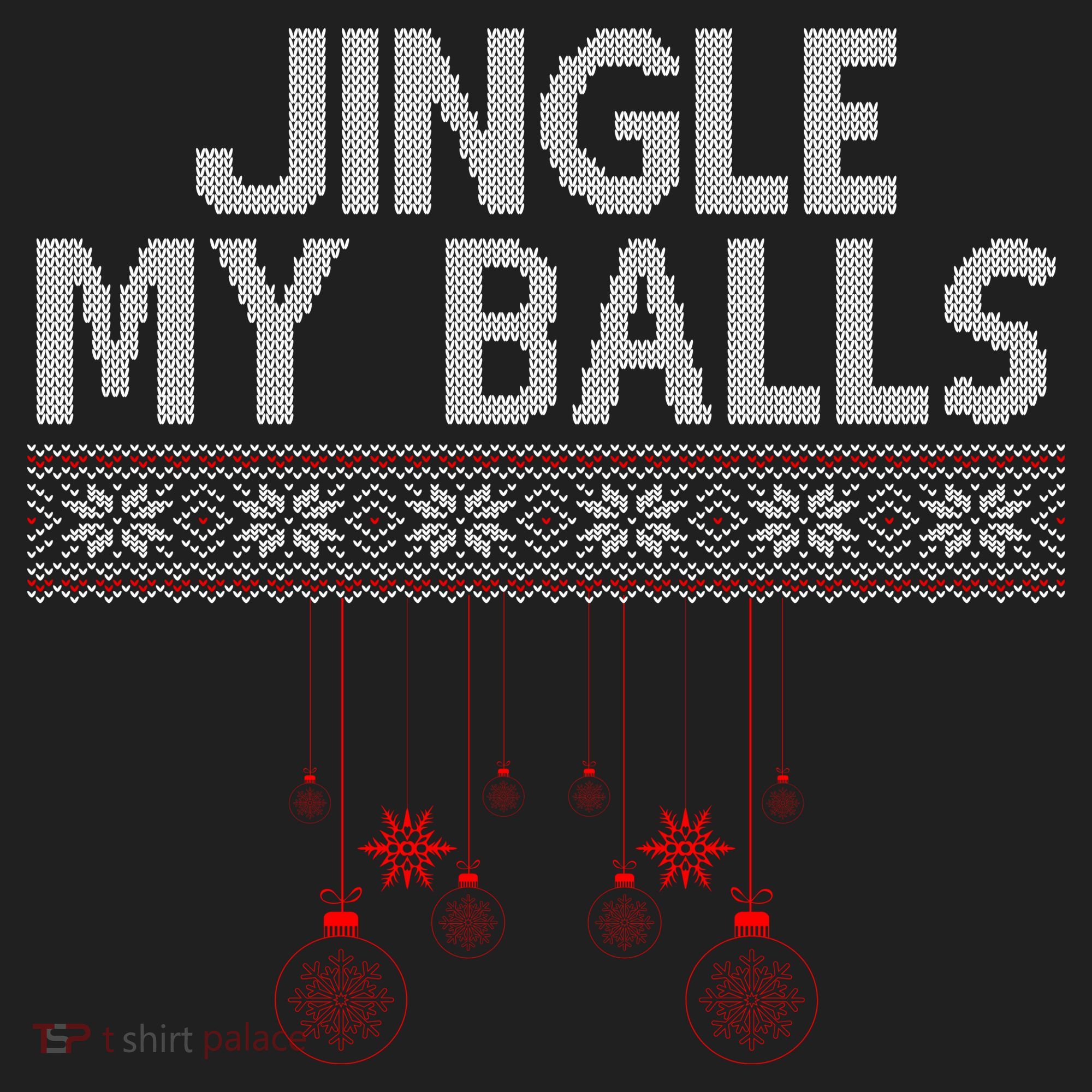 Jingle My Balls Funny Ugly Christmas Tumbler