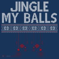 Jingle My Balls Funny Ugly Christmas Women's Tank Top thumb 5