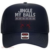 Jingle My Balls Funny Ugly Christmas Hat thumb 0