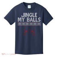Jingle My Balls Funny Ugly Christmas Kids T-Shirt thumb 0