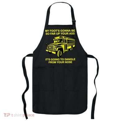 Jackie Miller Bus Driver Angry Bus Driver Apron