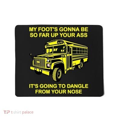 Jackie Miller Bus Driver Angry Bus Driver Mousepad