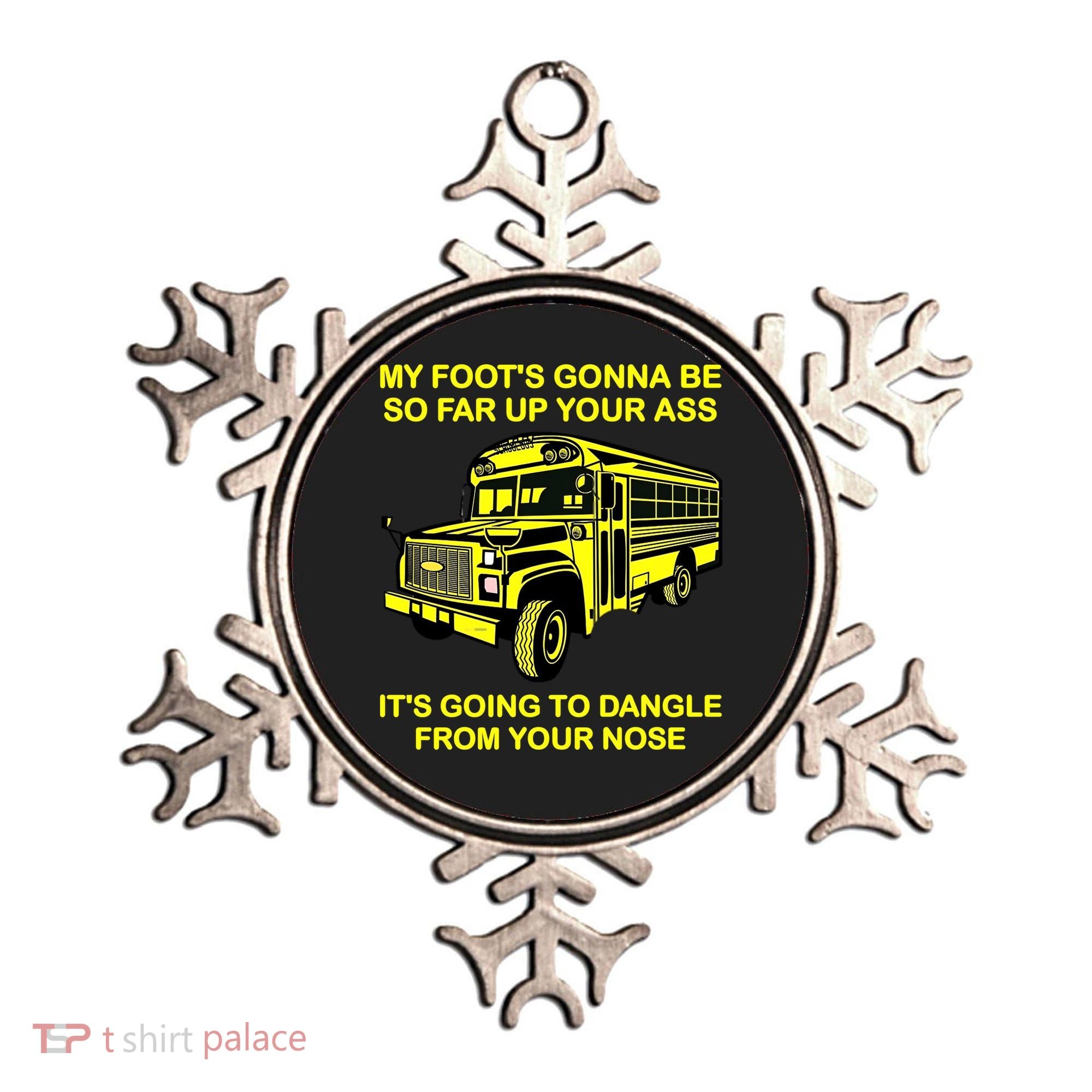 Jackie Miller Bus Driver Angry Bus Driver Ornament