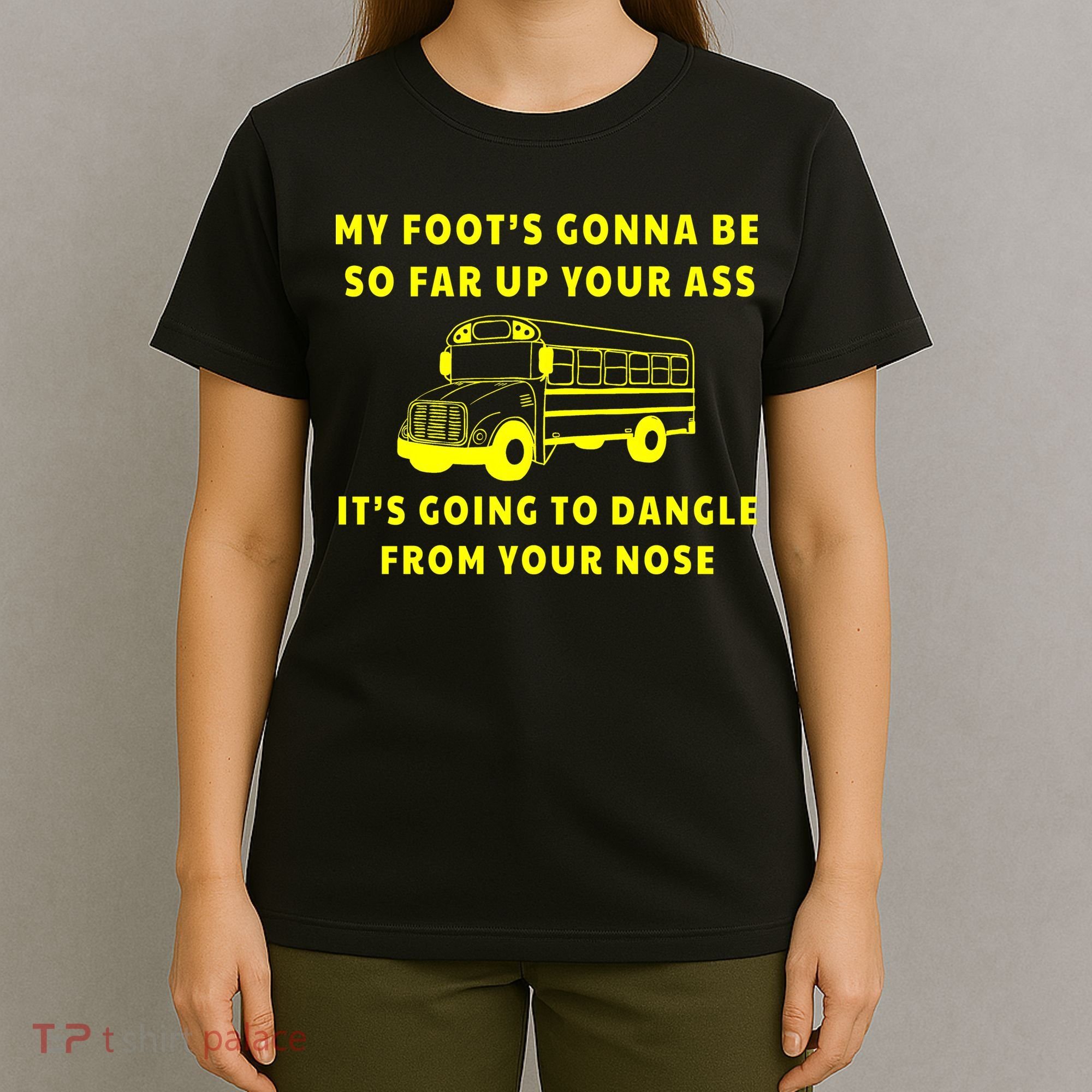 Jackie Miller Bus Driver Tee ANGRY BUS DRIVER Tee T-Shirt