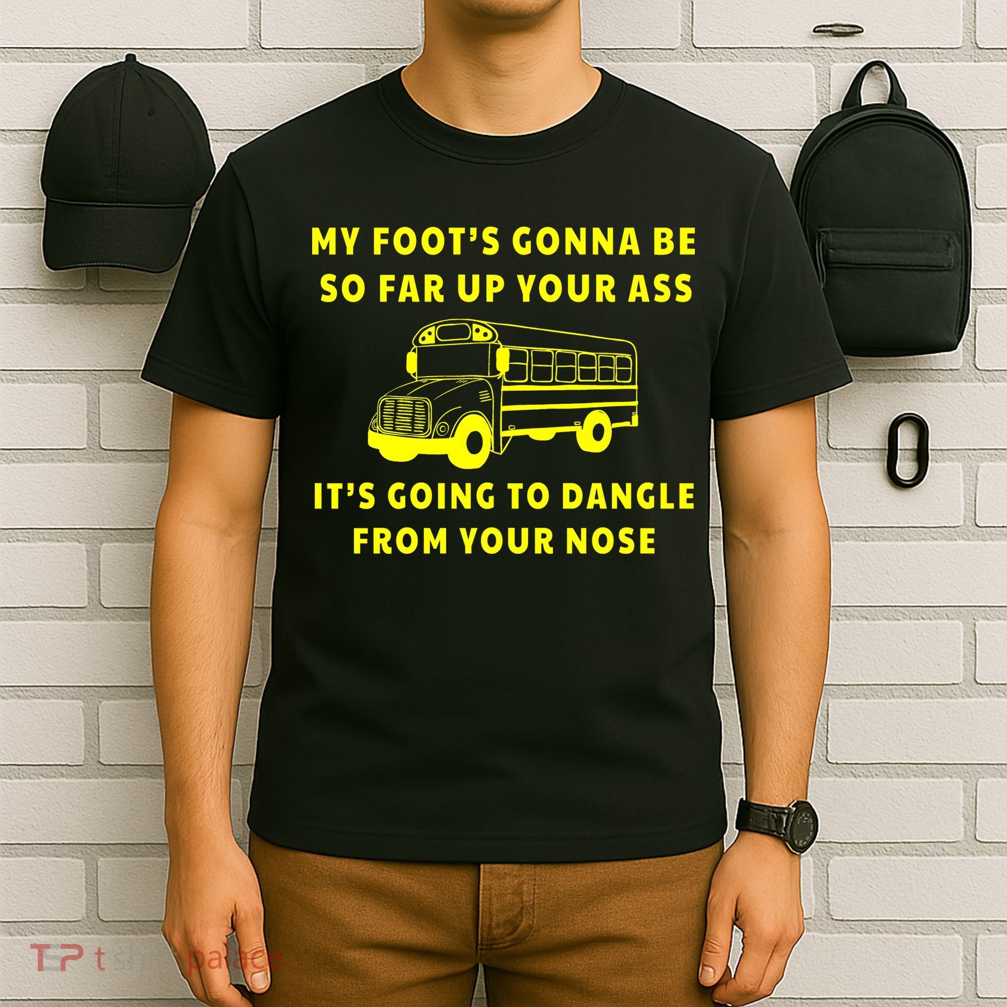 Jackie Miller Bus Driver Tee ANGRY BUS DRIVER Tee T-Shirt