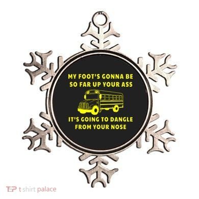 Jackie Miller Bus Driver Tee ANGRY BUS DRIVER Tee Ornament