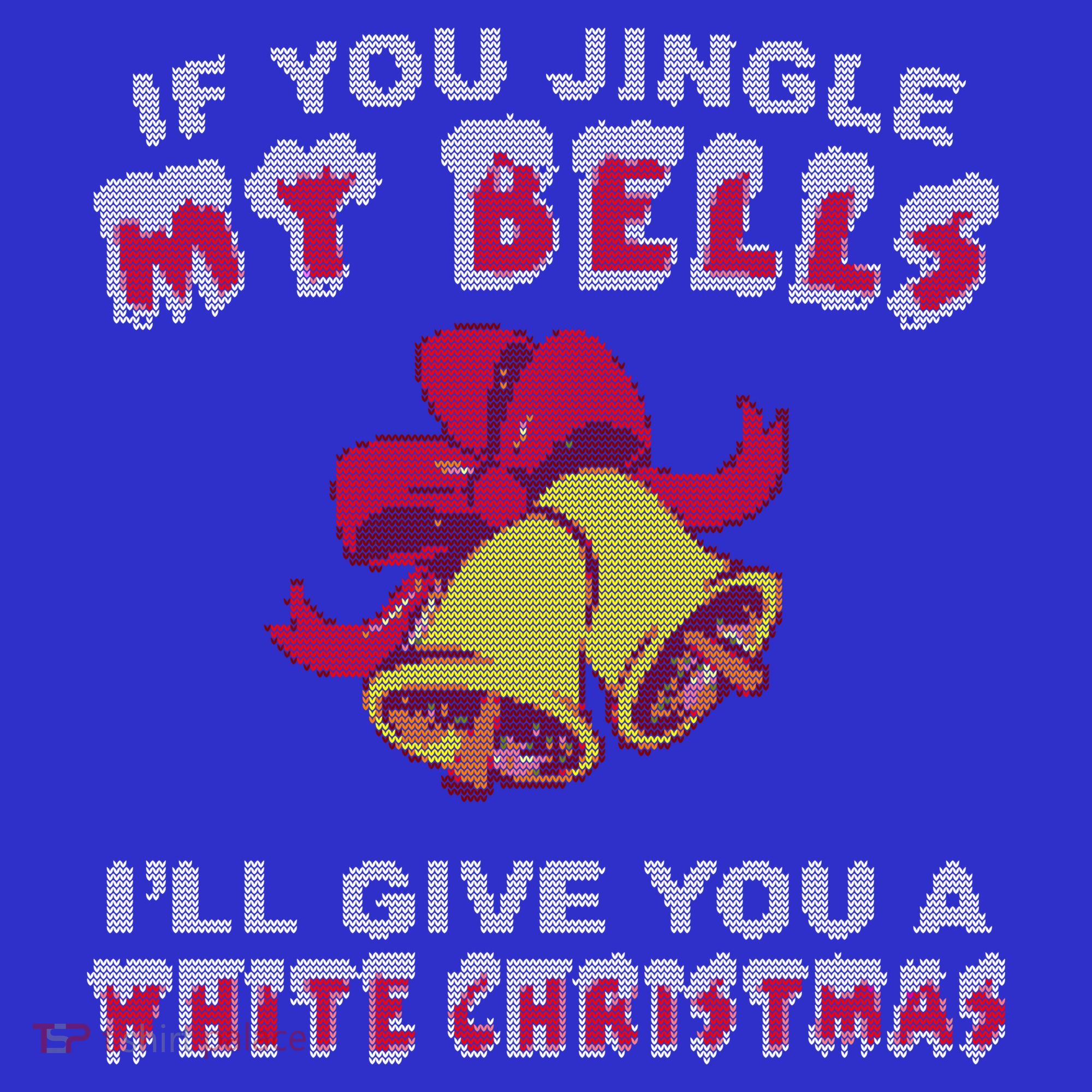 Jingle My Bells Funny Inappropriate Christmas Cool Gift Coaster