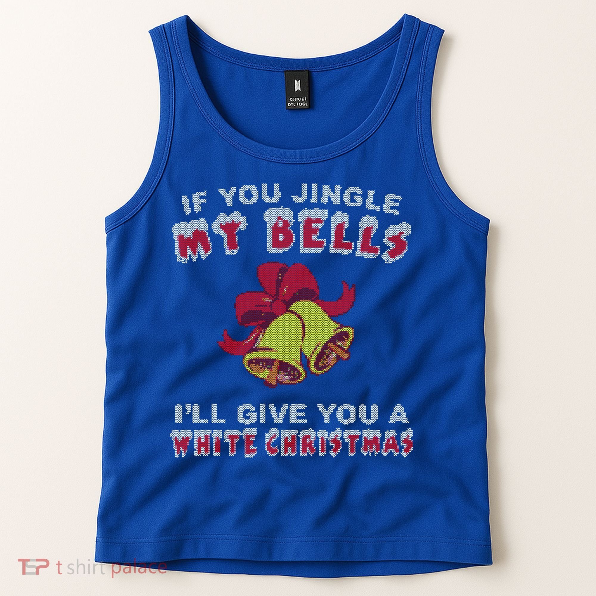 Jingle My Bells Funny Inappropriate Christmas Cool Gift Tank Top