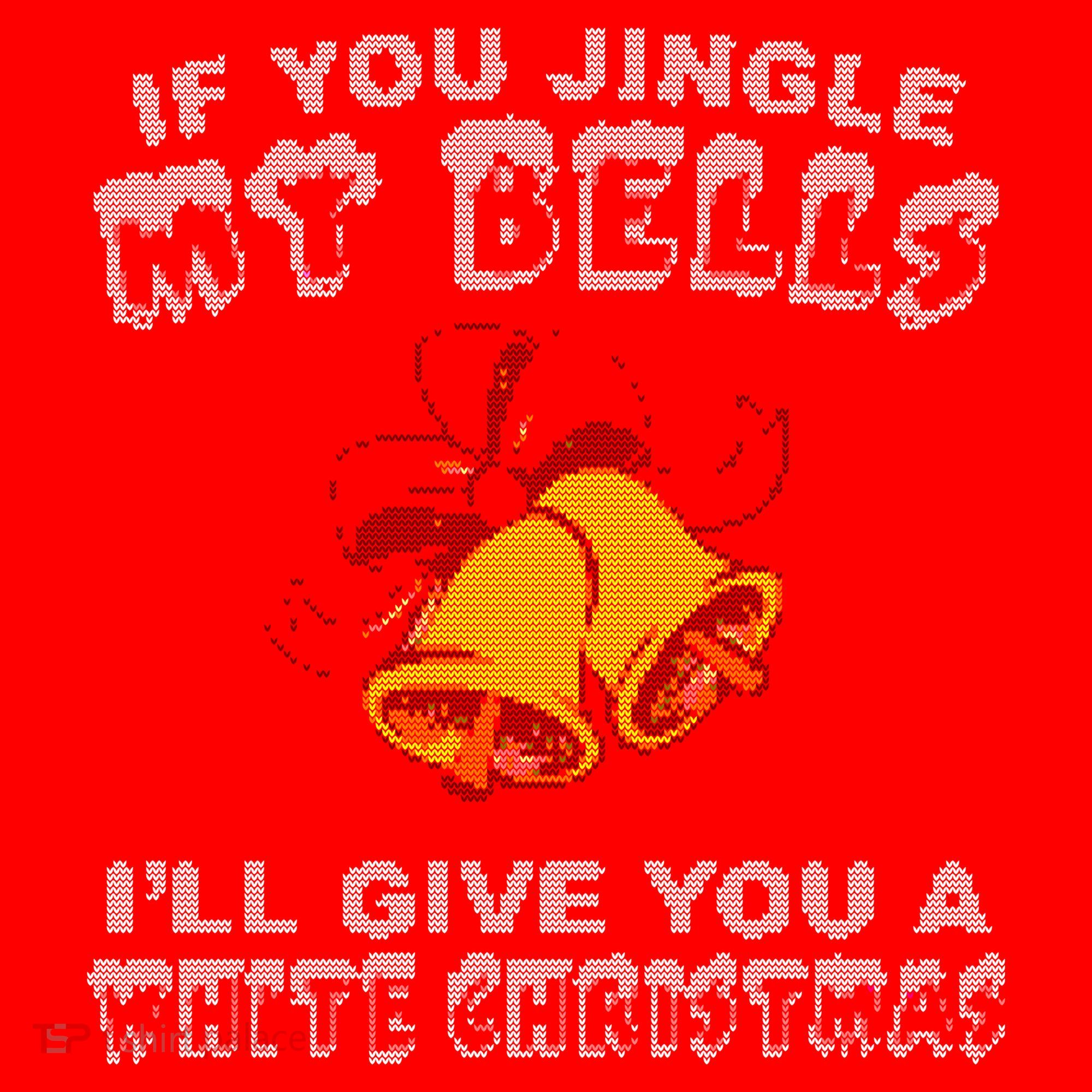 Jingle My Bells Funny Inappropriate Christmas Cool Gift Santa Hat