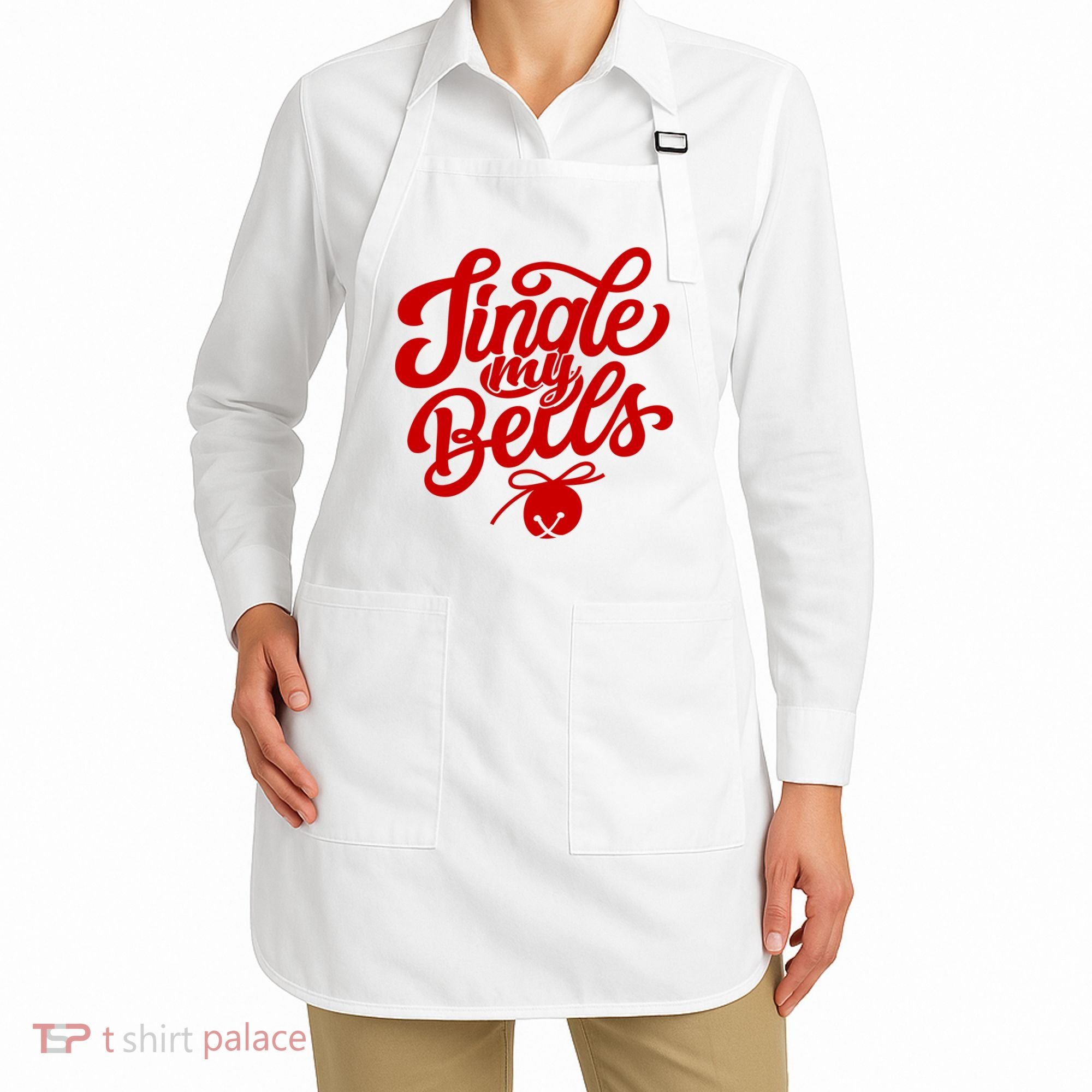 Jingle My Bells Funny Christmas Holiday Apron
