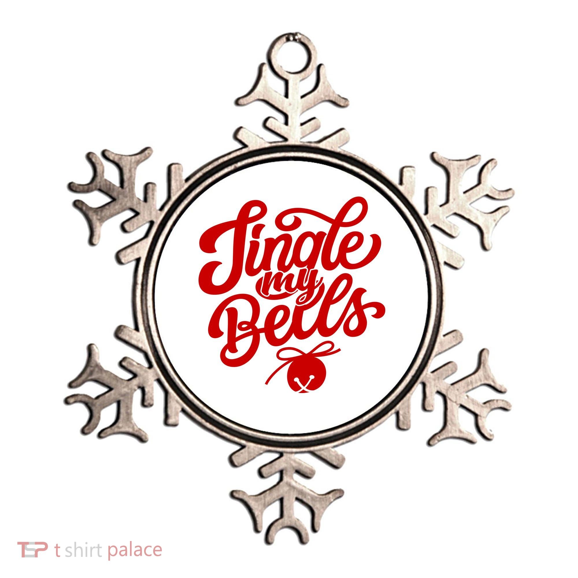 Jingle My Bells Funny Christmas Holiday Ornament